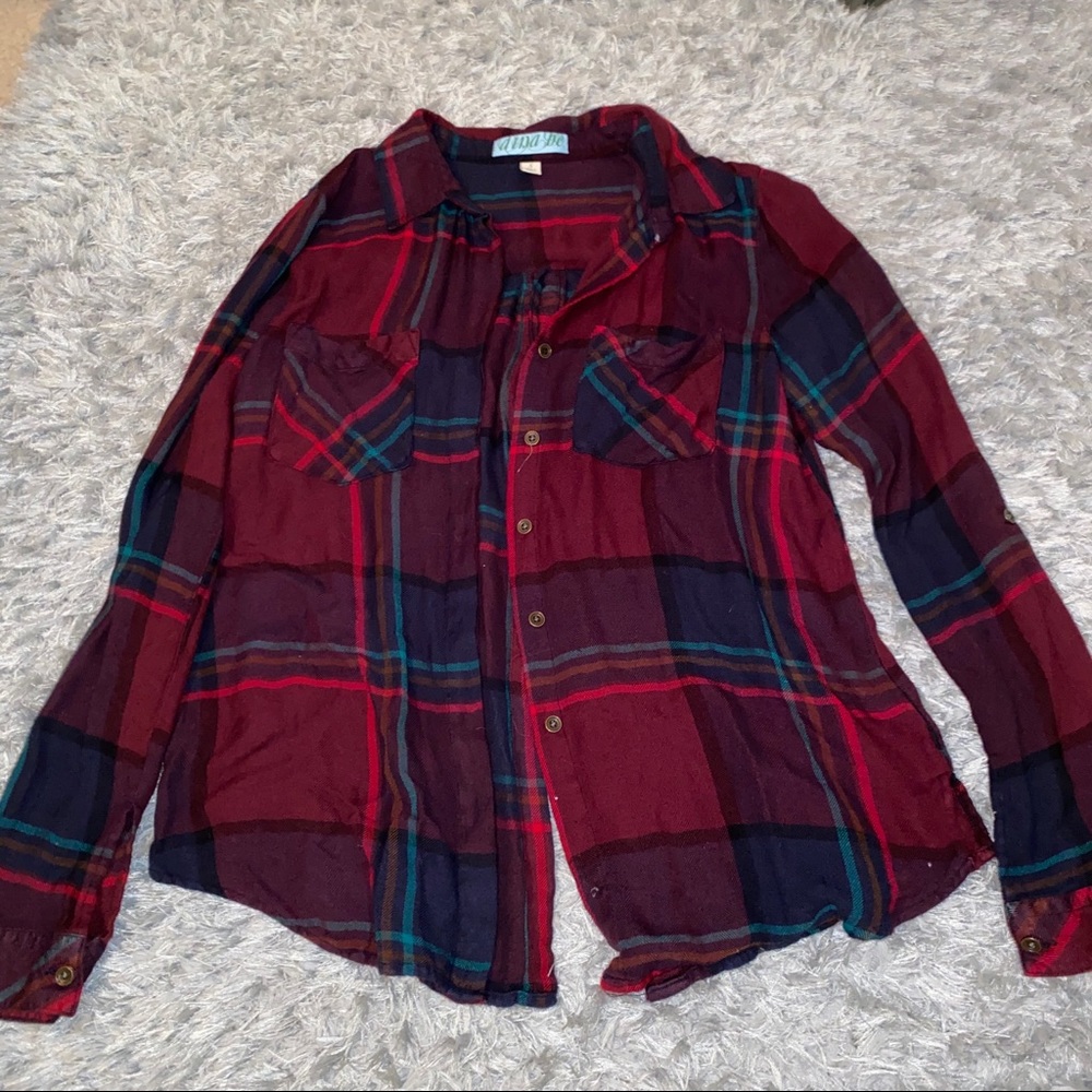 Francescas flannel shirt